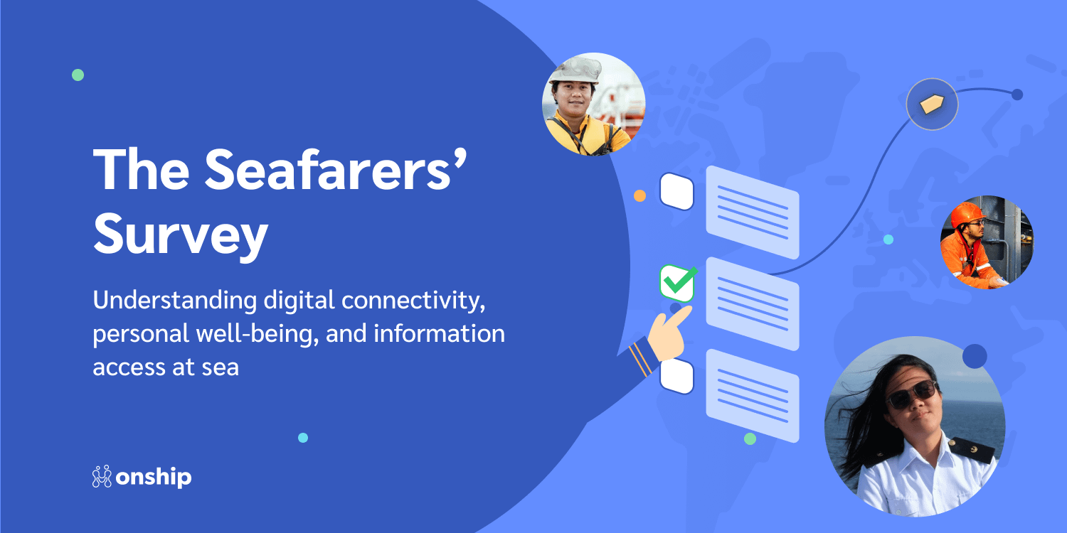 Seafarers on digital connectivity, well-being, and internet access at sea